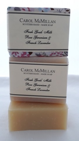Rose Geranium & Lavender.